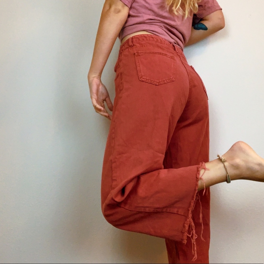 Vintage Fray Mom Jeans